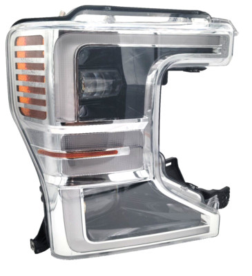 OEM 2020-2022 Ford F250 F350 F450 RH Pass Chrome LED Headlight: LC3J-13E014-C