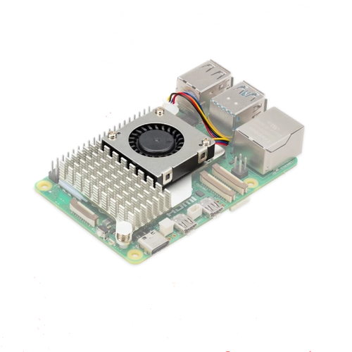 Raspberry pi 5 Acrylic Case with Active Cooler Fan - Afbeelding 7 van 8