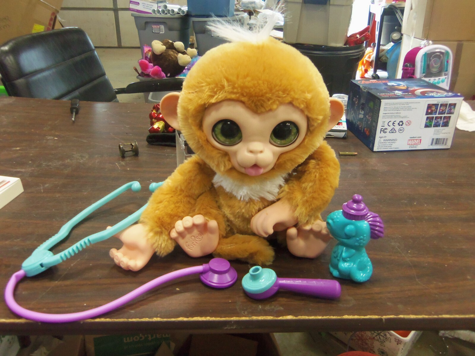 furreal check up monkey