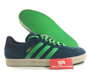 adidas gazelle petrol blue