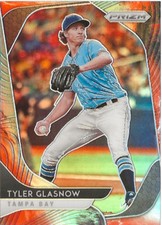 2020 Panini Prizm Tyler Glasnow #176 Cosmic Haze Prizm SP 