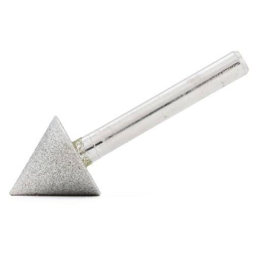 Cabezal de molienda cónico de diamante de 60 grados rebabas rotativas brocas de enrutador CNC grano 150 - Imagen 35 de 44