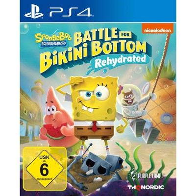 Spongebob SquarePants: Battle for Bikini Bottom Rehydrated Sony PS4 Spiel OVP
