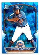 2023 Bowman Draft Sapphire Edition #BDC-127 Daiverson Gutierrez