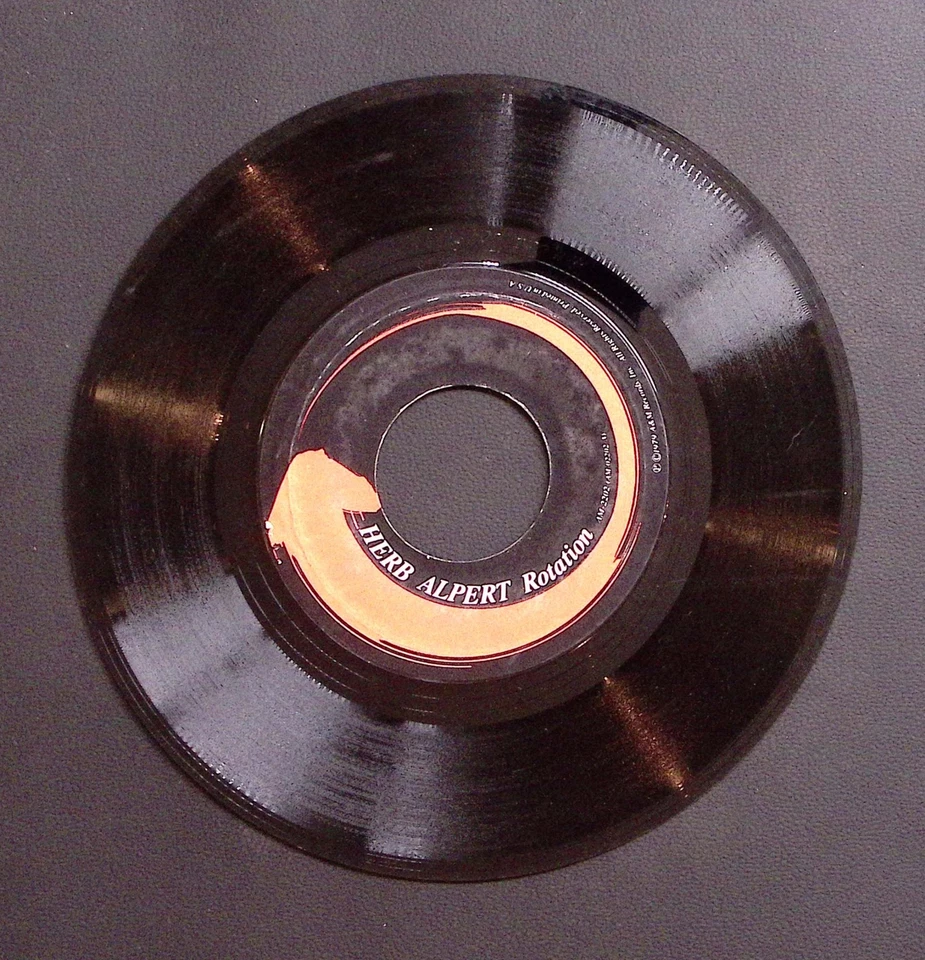 HERB ALPERT ANGELINA/ROTATION A&M RECORDS VINYL 45 VG 31-67 Foto 2 de 2