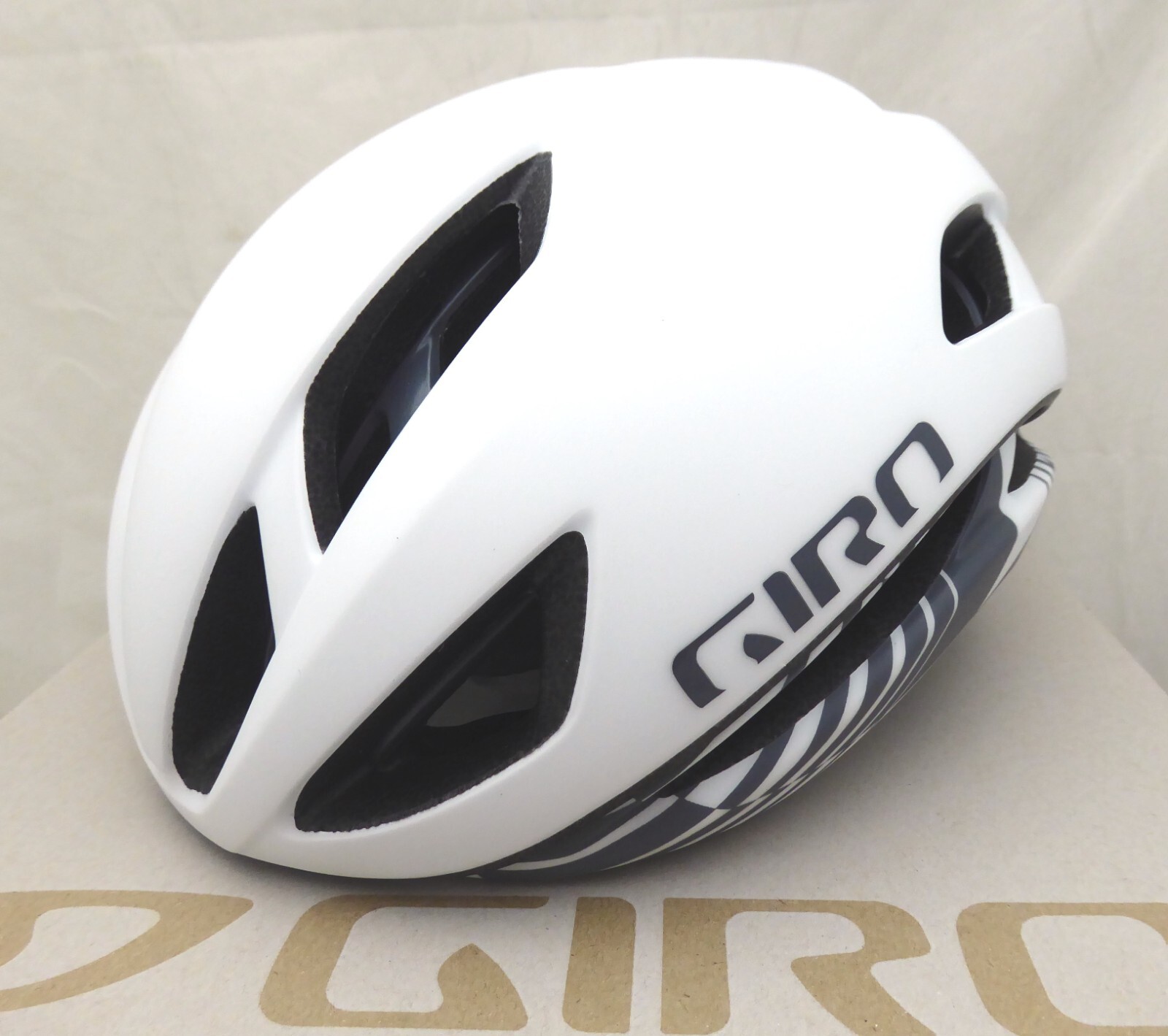Giro Eclipse Esférico MIPS Blanco Mate Carbón Rush - Grande