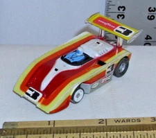 AURORA AFX #3 SHADOW CAN AM G-PLUS HO SLOT CAR 1979