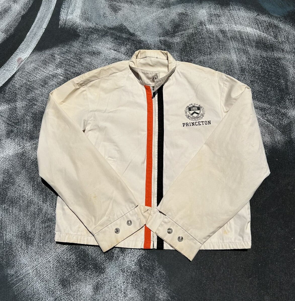 Vintage Champion Princeton Tigers Racing Jacket 50s 60s Vintage Champion Princeton Tigers Racing Jacket 50s 60s