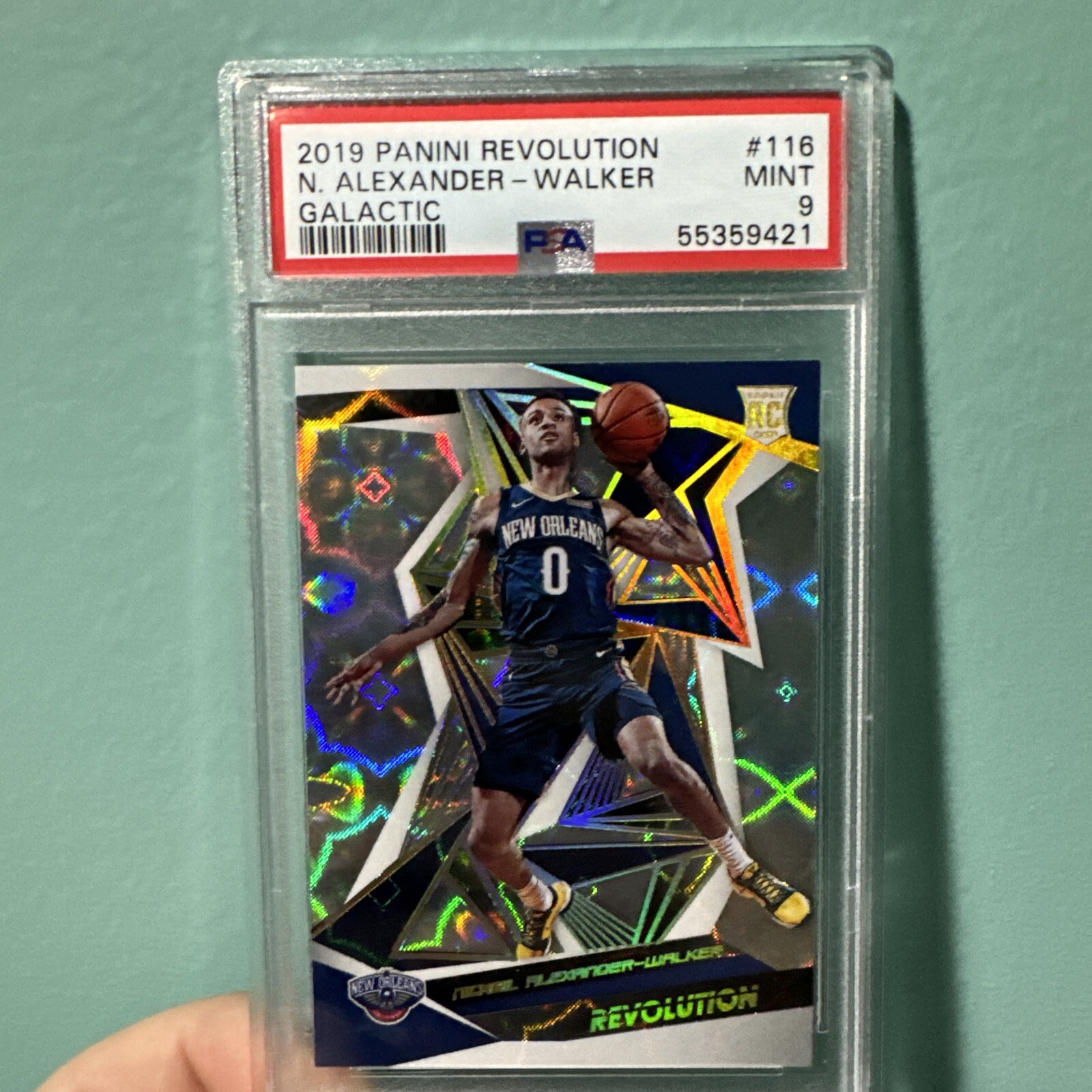 2019 Panini Revolution Nickeil Alexander Walker Galactic Rookie RC POP 2 PSA 9!