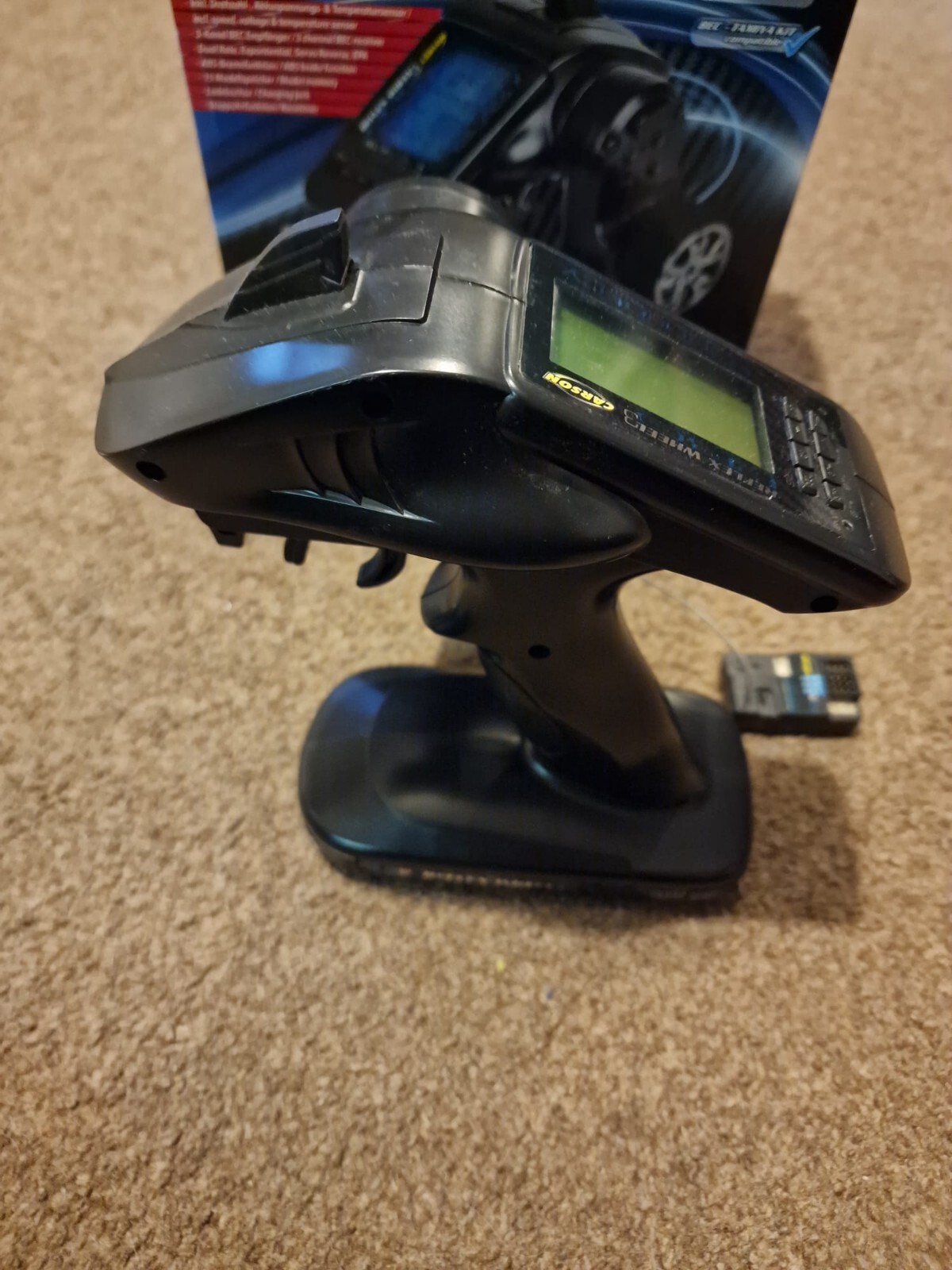 Télécommande RC Carson FS 3K Reflex Wheel Pro - Manette Volant Professionnelle 2.4GHz Pour Voitures Télécommandées
