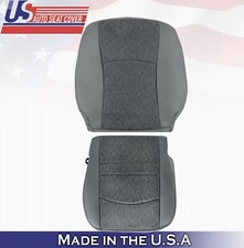 2014 For Dodge Ram 1500 2500 3500 Slt Driver Top Bottom Cloth Seat Covers Gray 2014 For Dodge Ram 1500 2500 3500 Slt Driver Top Bottom Cloth Seat Covers Gray