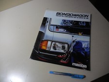 Mazda BONGO Wagon Japanese Brochure 1985/11 SS 2WD 4WD  F8 RF Traveller