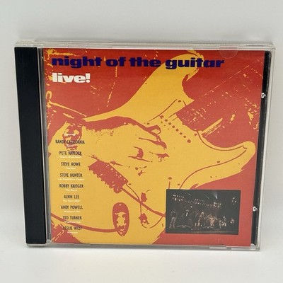 Night of the Guitar Live (CD 1989 IRS Records) Leslie West Alvin Lee Steve Howe