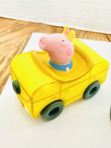 Lotto Veicoli Peppa Pig (4) 2 Vintage Molti Marchi Leggi Jazwares - Foto 9 di 12
