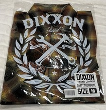 New DIXXON The Rusty Trombone Flannel Mens Medium BNIB