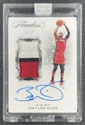 DWYANE WADE 2018-19 PANINI FLAWLESS VERTICAL GAME-USED 3CLR PATCH AUTO 5/25 HEAT