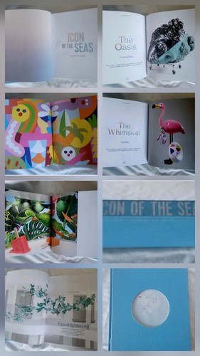 Royal Caribbean ICON of the SEAS ART BOOK 200 Pgs Full-Color Collectable Ship
