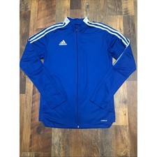 adidas Tiro 21 Track Jacket Men's M Royal Blue White AEROREADY
