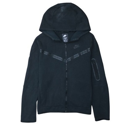Nike Jungen schwarz XL Hoodie mit durchgehendem Reißverschluss - Standard Fit Fleece Sweatshirt