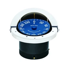 Pivot LED Blue Dial Flush Mount 12 Volt Green LED 5 1/8" Mounting Hole Compass