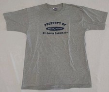 Vintage St. Louis Cardinals Bud Light Collab Promo T-Shirt Single Stitch Size XL
