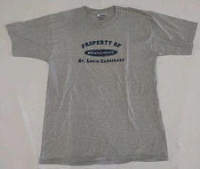 Vintage St. Louis Cardinals Bud Light Collab Promo T-Shirt Single Stitch Size XL