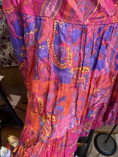 Vintage Lauren Ralph Lauren Leinen Paisley Rock Größe Petite Medium - Bild 2 von 4