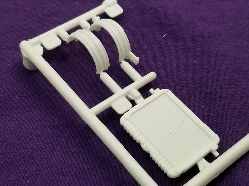 63 Chevy Impala RADIATOR & FAN SHROUD from Revell 1:25 Model Kit 1963 Chevrolet - Picture 3 of 8
