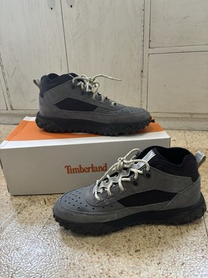 Timberland GreenStride Motion 6 Mid Top Lace-Up Sneaker Gray/Black TB 0A6CW1