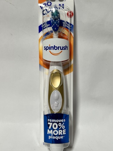 1 Spinbrush Pro Clean Battery Dual Action Toothbrush & Replacement Head Packs - Bild 2 von 8