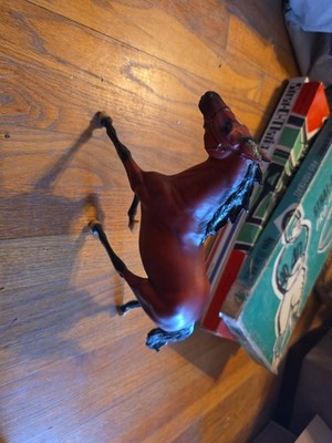 1990 Limited Edition Dan Patch Champion Pacer Horse Breyer 819- Peter Stone Sig