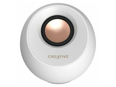 Creative Labs Pebble Pro 2.0 Bluetooth Desktop Speakers (White)