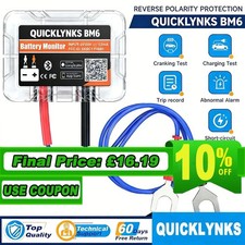 BM6=ANCEL BM200 Car Battery Monitor Bluetooth 12V Battery Load Tester for iPhone
