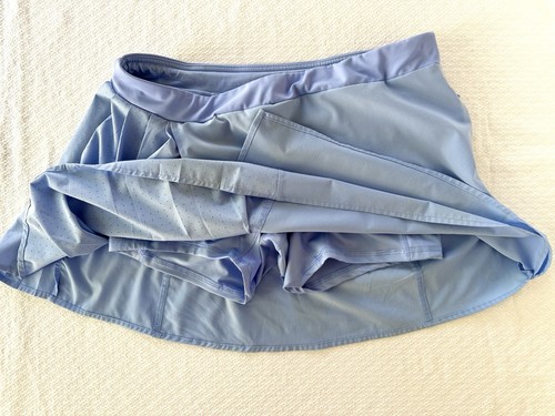 Avia plissierter Damen großer Tennis Golf Pickleball Rock Skort hell staubblau - Bild 3 von 9
