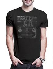 Armed Transporter Blueprint Herren T-Shirt Star Empire AT-AT Storm Wars Trooper