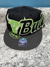 Chicago Bulls Windy City Snapback Hat Cap 47 Brand Gray Black  Green NBA