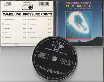 Camel  CD Pressure Points        1984  Target  Full Black