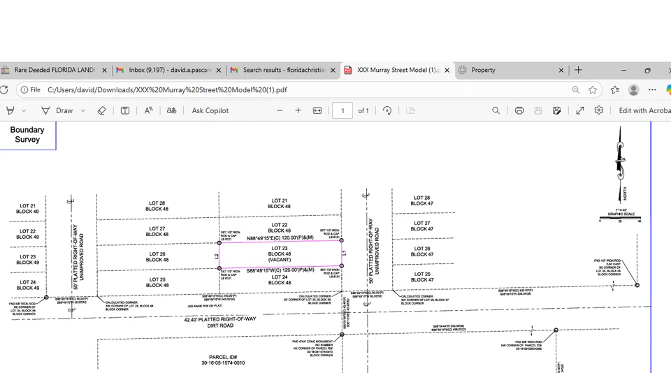 ¡Tierra de Florida rara de escritura! Cave Lake Rd. ¡Se permite acampar DeLeon Springs FL! Foto 2 de 4