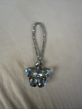 Rainbow Butterfly Rear View Mirror Car Charm