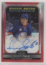 2021-22 O-Pee-Chee Platinum Rookie Red Prism 22/60 Robin Salo #R-SA Auto 0d6j