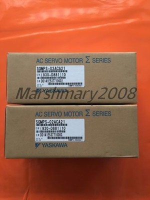 1PC YASKAWA NEW SGMPS-02ACA21 200W 200V AC SERVO MOTOR Free delivery