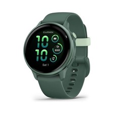 GARMIN Vivoactive 6 Metallic Jasper Green/Jasper Green Band Smartwatch