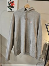 Champion Hoodie Grey Double Weave Mens XL