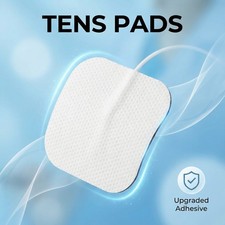 40 TENS Electrode Pads 2"x2" 20 PCS Unit Replacement EMS Muscle Stimulator, Bulk