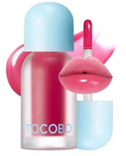 TOCOBO - Juicy Berry Plumping Lip Oil - "06 BERRY CANDY" - Full Size -New In Box