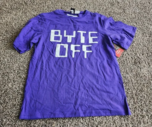 Byte Off Stranger Things T-shirt Dustin Henderson Cosplay NWT Adult L/XL