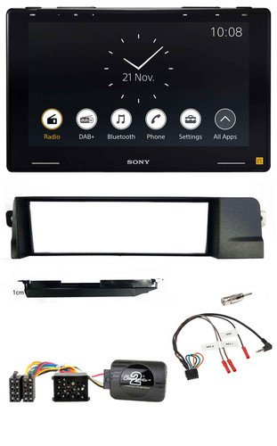 Sony USB Lenkrad DAB Bluetooth Autoradio für BMW 3er E46 98-07 Profi Rundpin - Bild 1 von 9