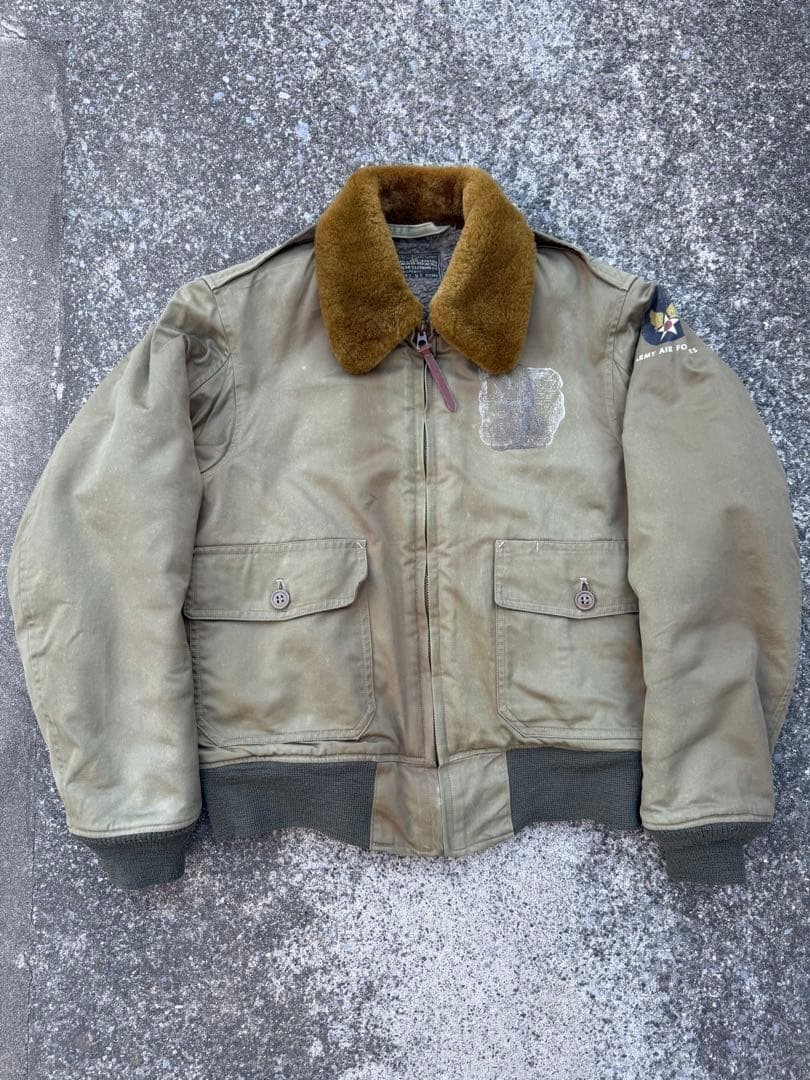 Buzz Rickson's Type B-10 Flight Jacket Rough Wear… - image 1