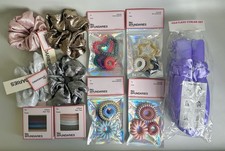 35pc Hair Accessories Bundle Scrunchies Spiral Ties Heatless Curl Set