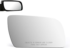 Passenger Right Side RH Mirror Glass Fit for 1999-2000 Chevy GMC